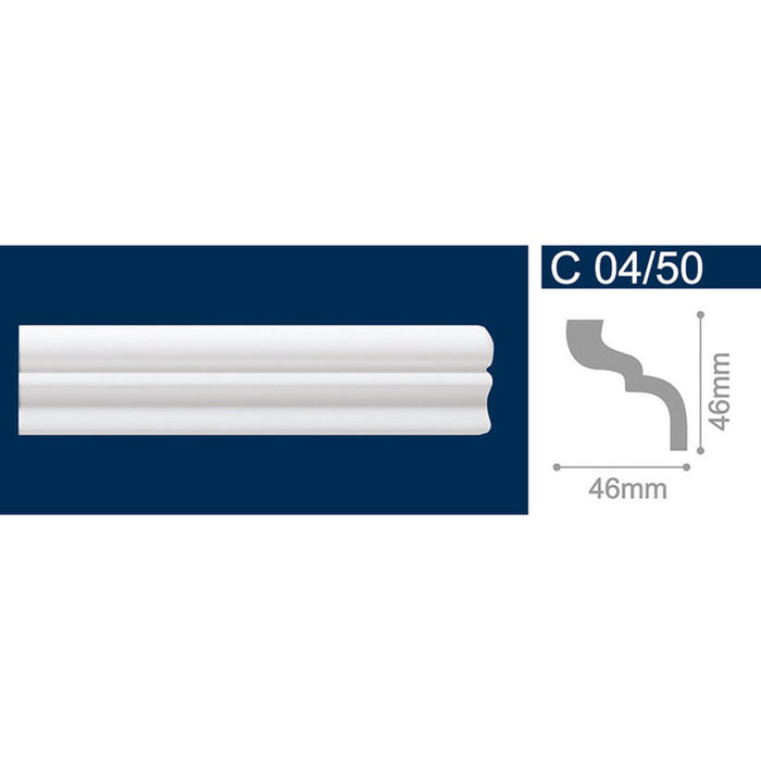 XPS CORNICE C04/50 200 CM.