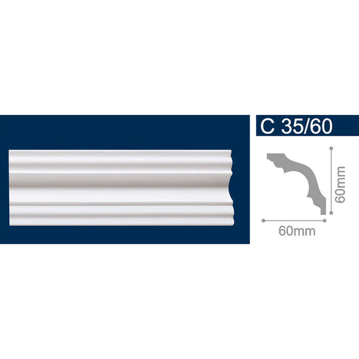 XPS CORNIZ C35/60 200 CM.