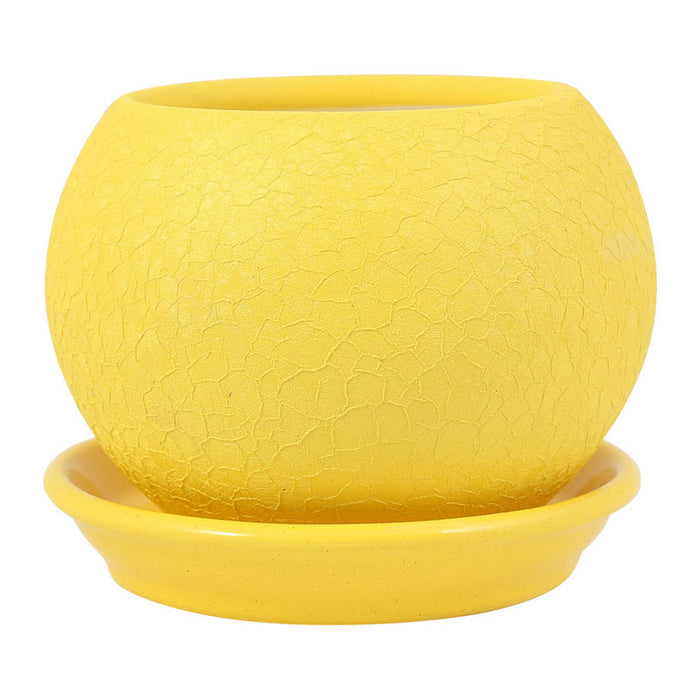 CERAMIC POT Φ19.5CM SPHERE