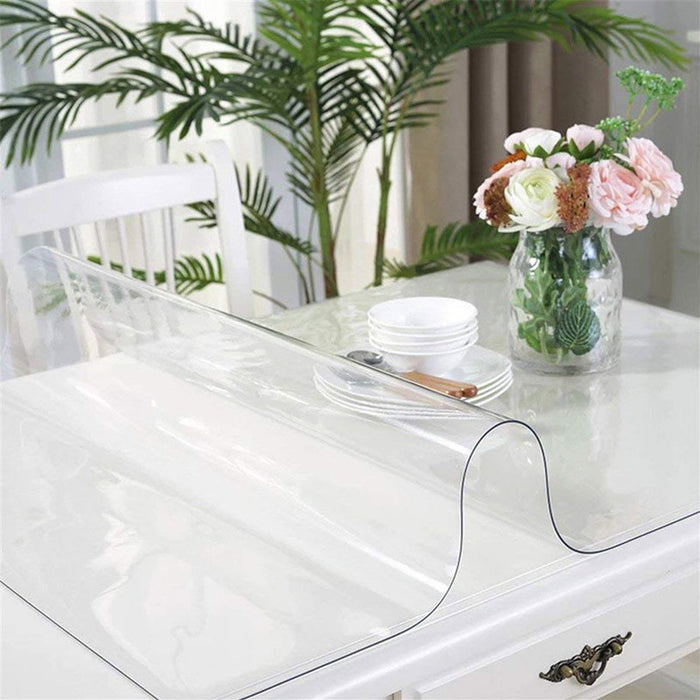 TABLE PROTECTOR 100X200 CM. TRANSPARENT