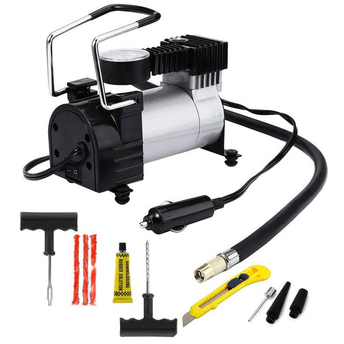 EMERGENCY REPAIR KIT WITH COMPRESSOR