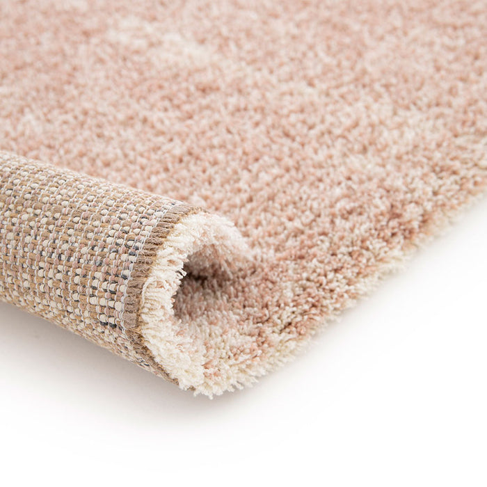 CARPET FLOWER 80X150 CM. PINK