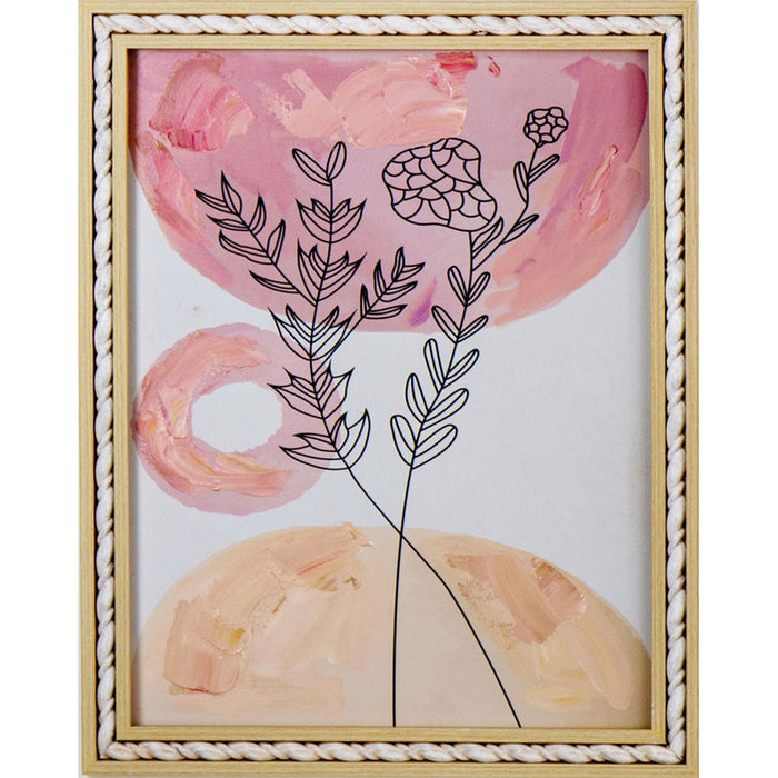 COLOR ABSTRACT FRAMED PICTURE
