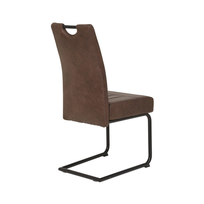 VICTORIA DINING CHAIR BROWN