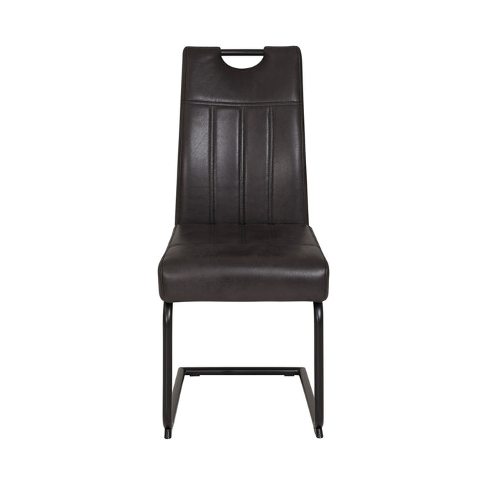 VICTORIA ANTHRACITE DINING CHAIR