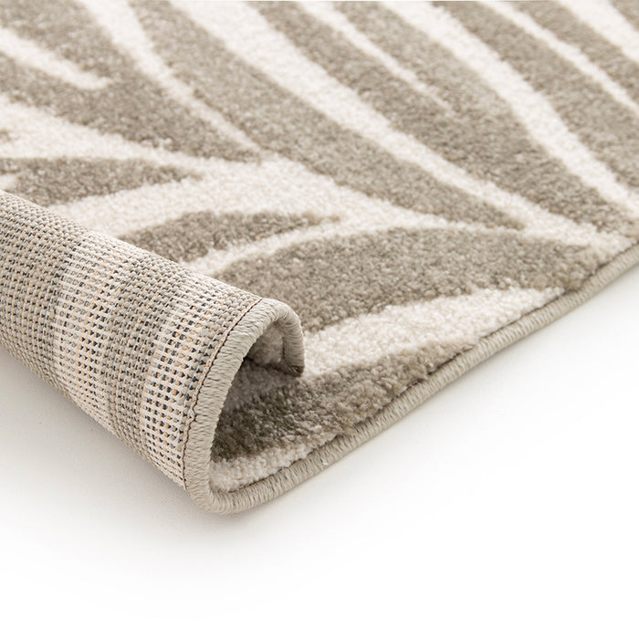BRERA CARPET 80X150 CM GRAY-GREEN LEAVES