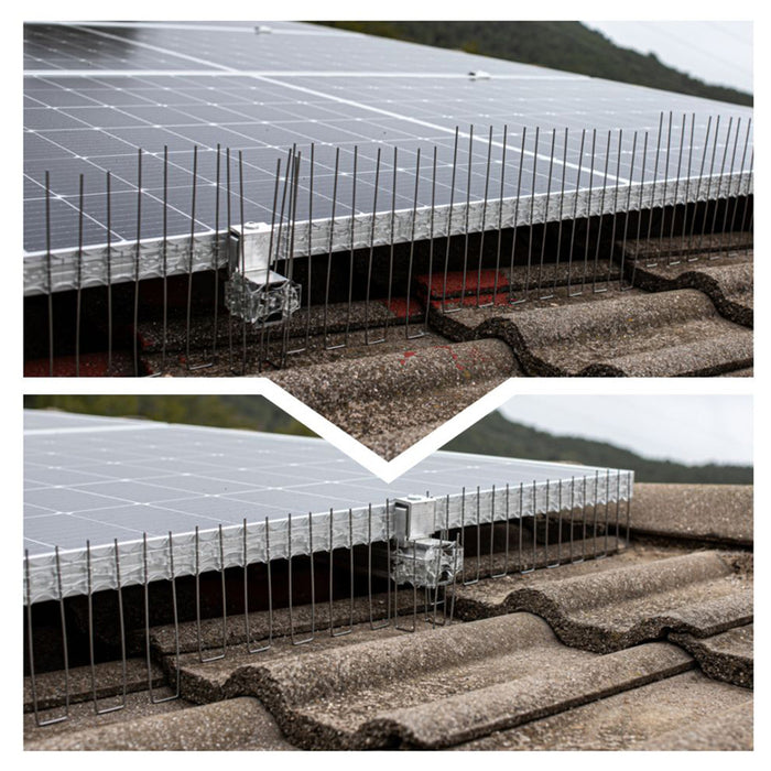 ANTI-BIRD LANDING SPIKE FOR SOLAR PANEL