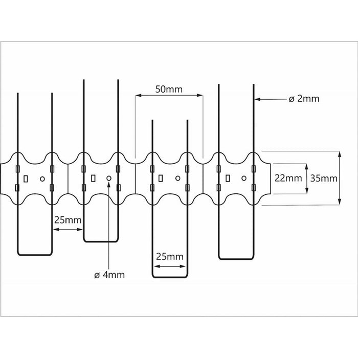 ANTI-BIRD LANDING SPIKE FOR SOLAR PANEL