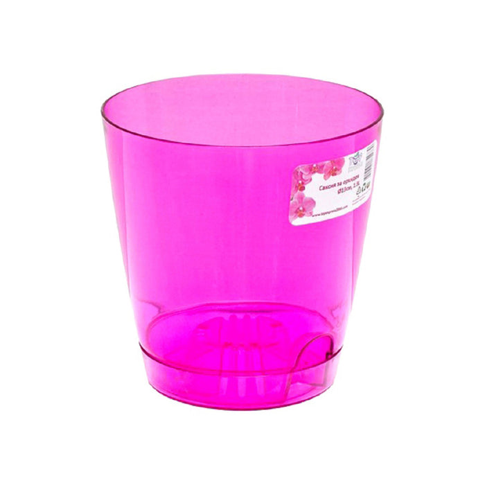 PLASTIC POT F17CM FOR ORCHID