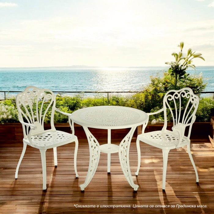 GARDEN TABLE Ф75X72CM HD-10440