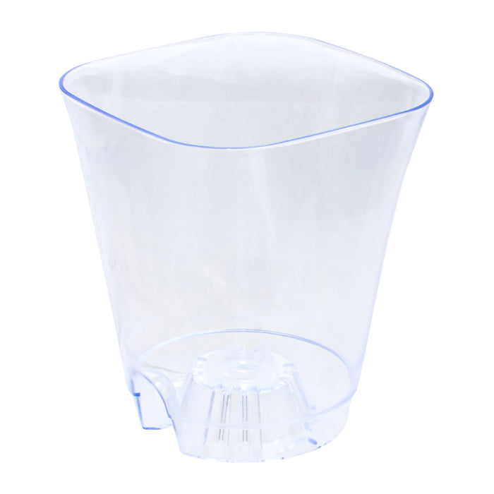 PLASTIC POT 13X13CM FOR ORCHID