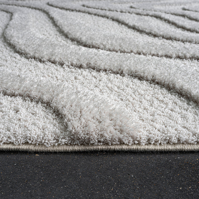KILIM LIMBA STRIPED 133X195 CM WHITE