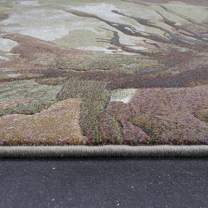 CARPET ARGENTUM ABSTRACT 200X290 CM RUST