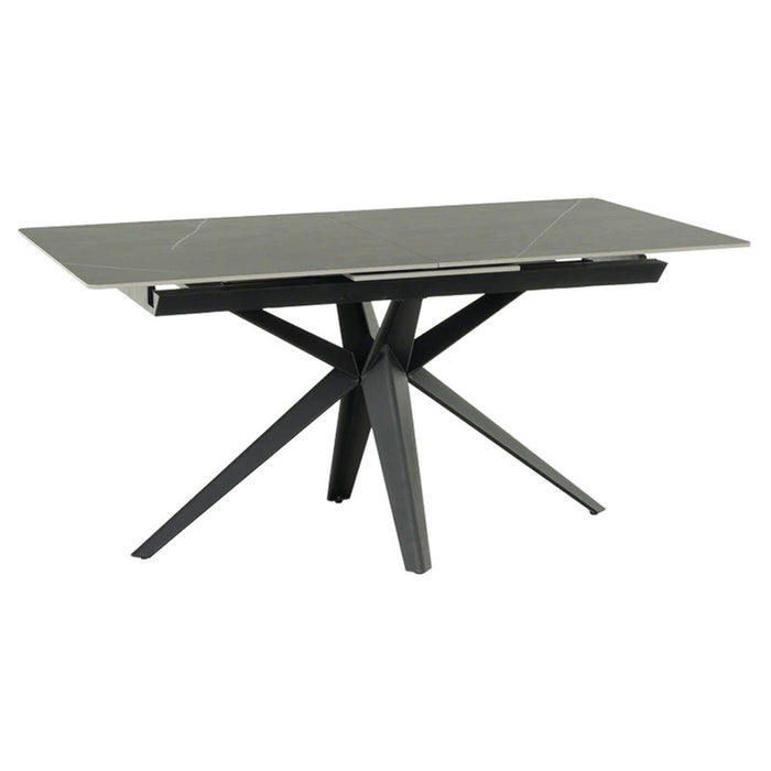 DINING TABLE ZORY - GRAY - CERAMIC