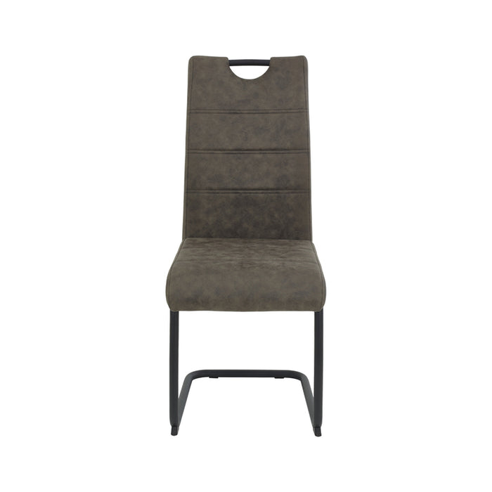 DUNYA DINING CHAIR BROWN