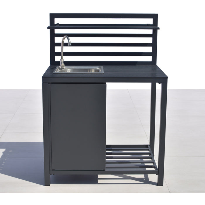 OUTDOOR KITCHEN MODULE WITH SINK AND CABINET HD-10737