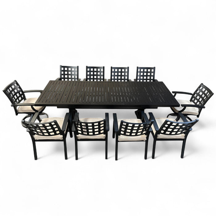 GARDEN SET DINING RACK ALUMINUM RICHMOND HD HD-10838