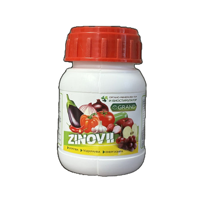 LIQUID FERTILIZER AND BIOSTIMULATOR FOR VEGETABLES ZINOVII GRAND