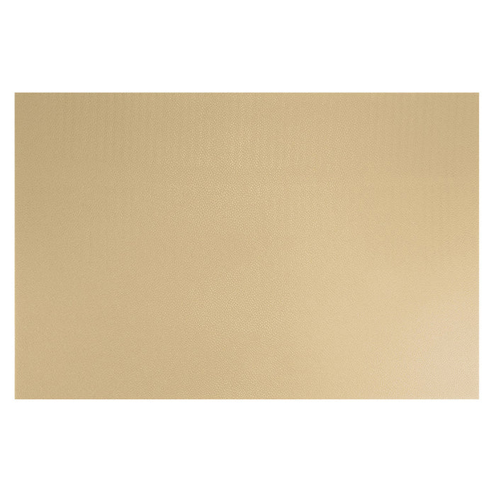 LEATHER TABLE MAT LEATHER BEIGE 45X30 CM