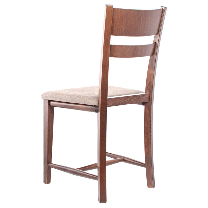 DINING CHAIR TOMMY WALNUT 42X88X47CM