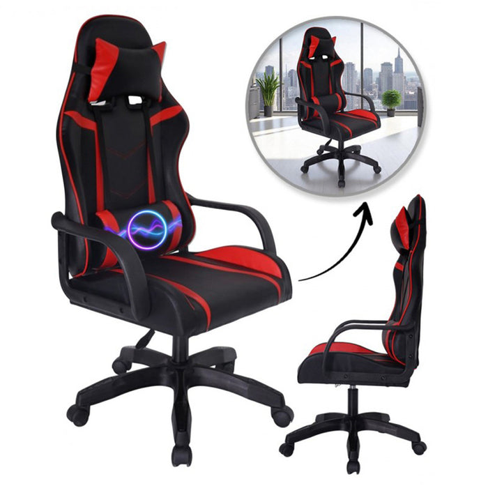 OFFICE CHAIR KO35CZE BLACK - RED