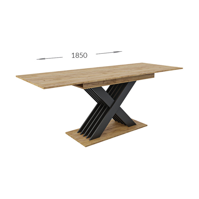 DINING TABLE CROSS 150-185/85/76