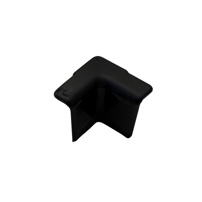 INTERNAL CORNER FOR WATERPROOFING BRACKET ALU25 BLACK MATT