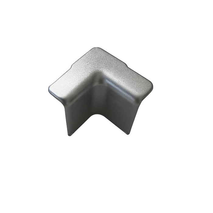 INTERNAL CORNER FOR WATERPROOFING BRACKET ALU25 ALUMINIUM MATTE