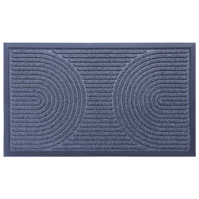 FAUX DOORMAT 45X75 CM GREY