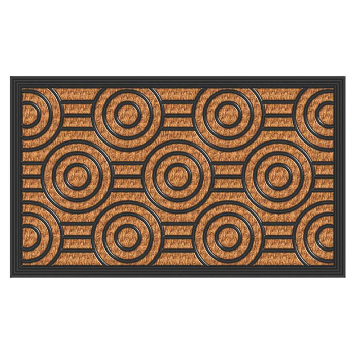 COCONUT/RUBBER DOOR MAT 40X60 CM D2