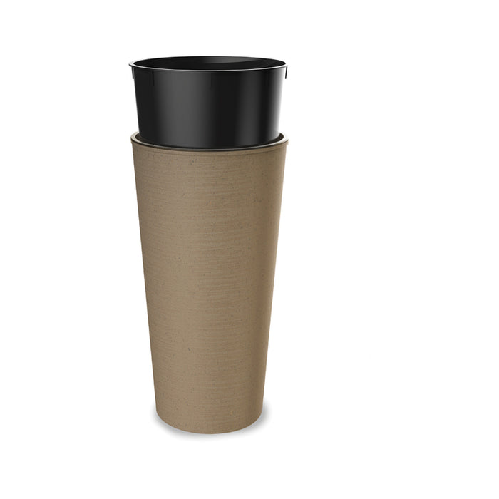 PLASTIC FLOWER POT Φ25CM MELROSE WOODY