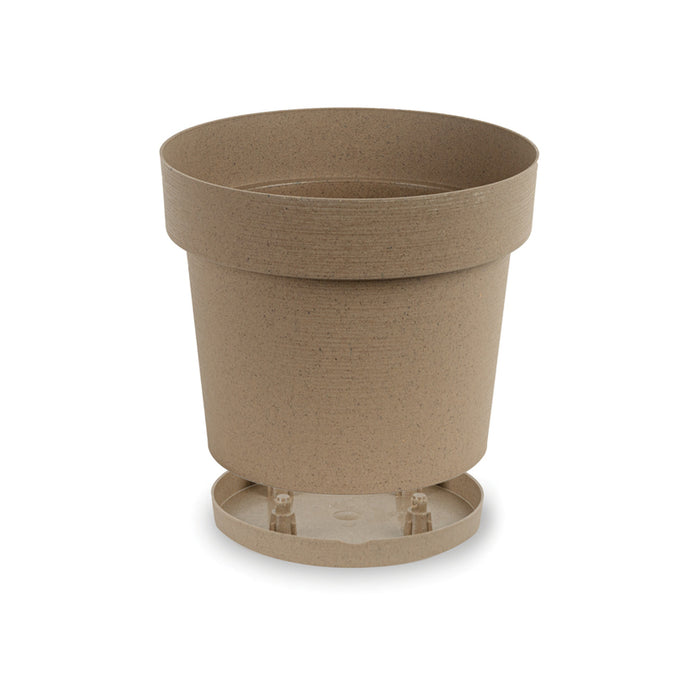 PLASTIC FLOWER POT Φ16CM MELROSE WOODY