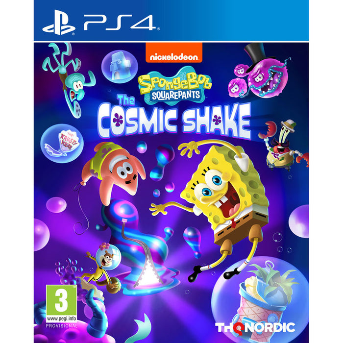 Game SPONGEBOB SQUAREPANTS THE COSMIC SHAKE PLAYSTATION 4 PS4
