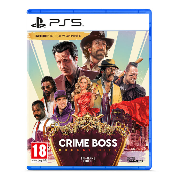 CRIME BOSS ROCKAY CITY PLAYSTATION 5 PS5 game