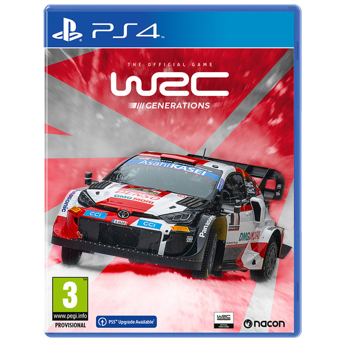 Game WRC GENERATIONS PLAYSTATION 4 PS4, PS5