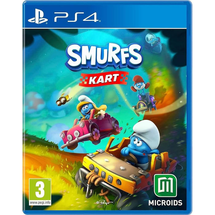 SMURFS KART PLAYSTATION 4 PS4 game