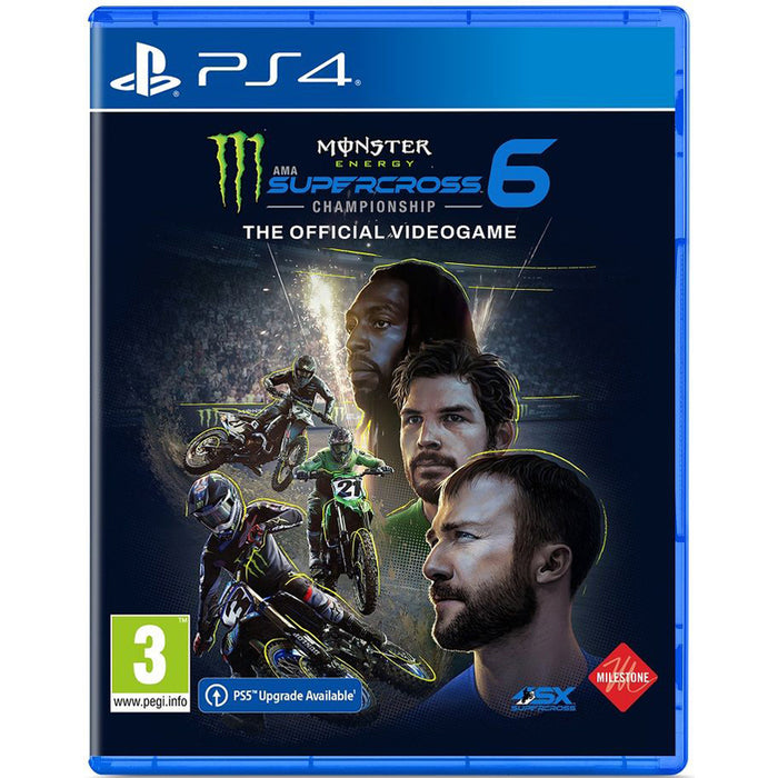 Monster Energy Supercross 6 Game (PS4)