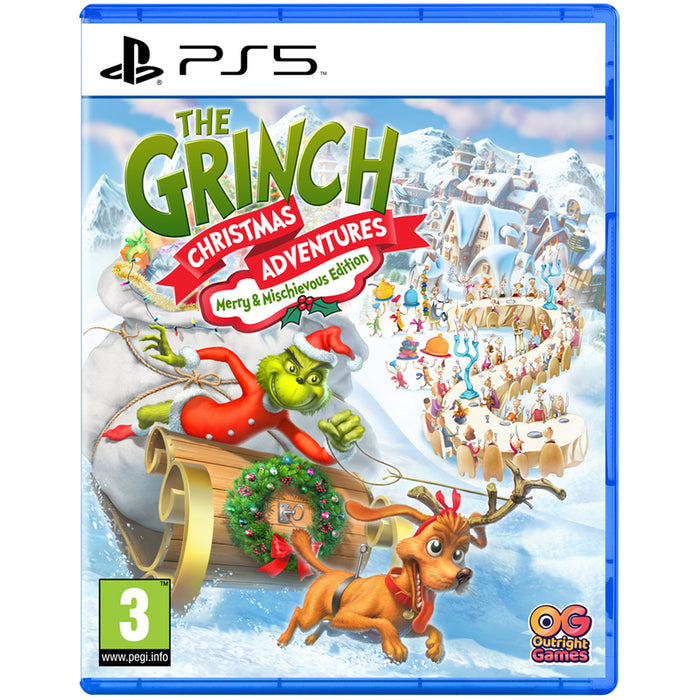 Game THE GRINCH CHRISTMAS ADVENTURES MERRY AND MISCHIEVOUS EDITION PLAYSTATION 5 PS5