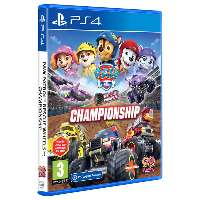 PAW PATROL RESCUE WHEELS CHAMPIONSHIP PLAYSTATION 4 PS4 game