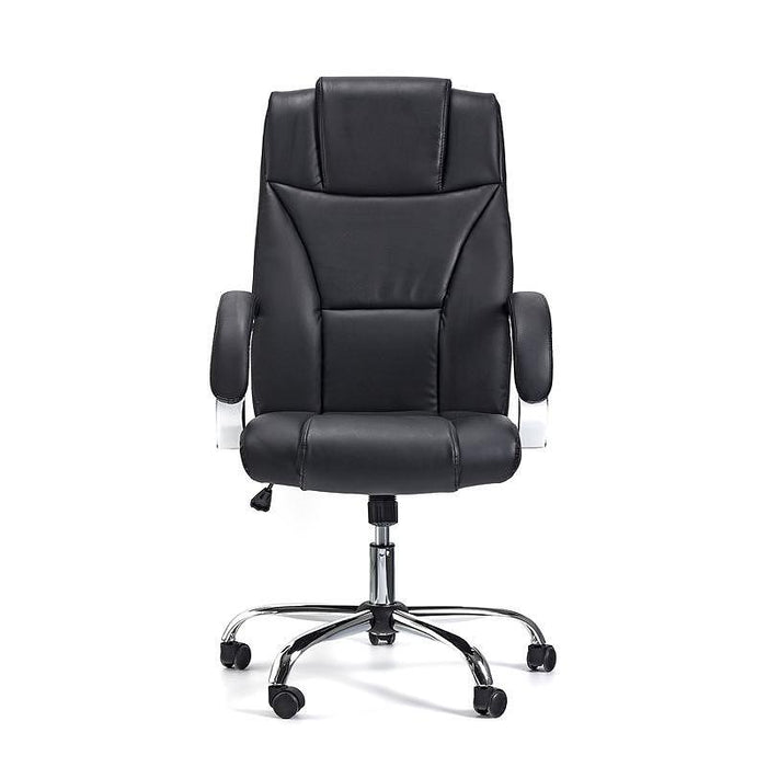 Director's chair Aida, eco-leather, black