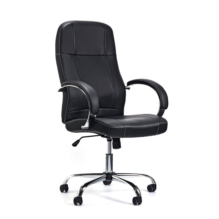 Executive chair Credo, eco-leather, black