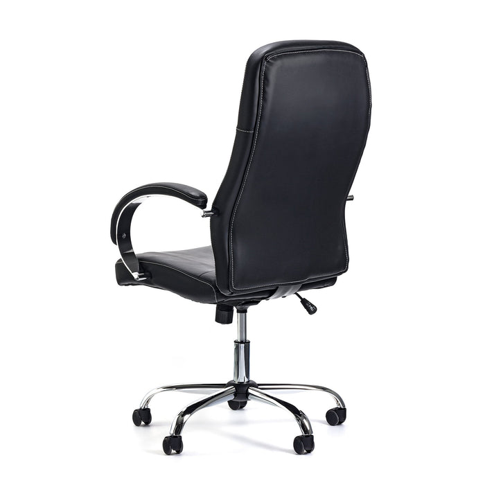 Executive chair Credo, eco-leather, black