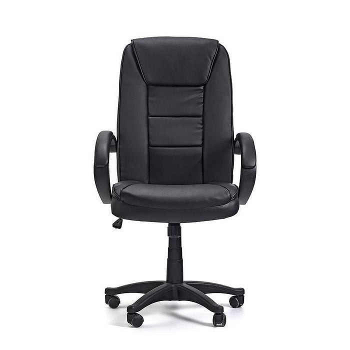 Director's chair Deko, eco-leather, black
