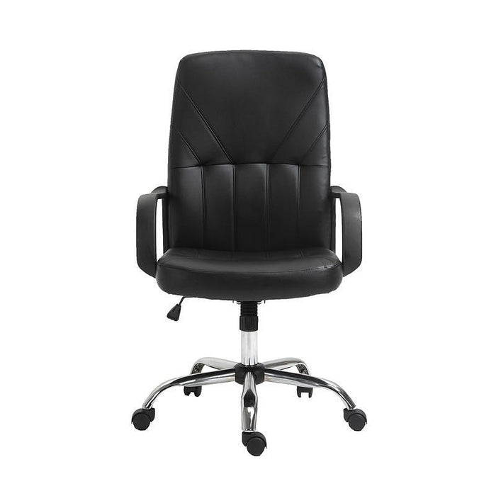 Director's chair Mega Chrome, eco-leather, black