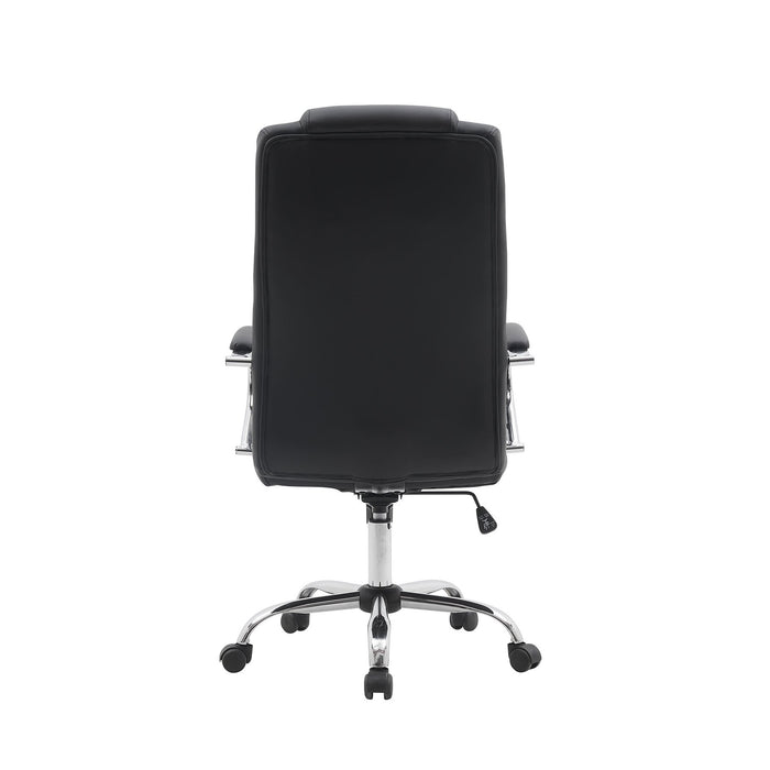 Executive chair Slash, genuine leather, black