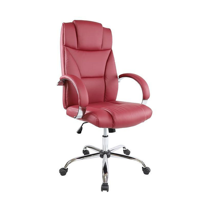 Director's chair Aida, eco-leather, burgundy