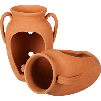 CERAMIC AMPHORA 25CM CUT