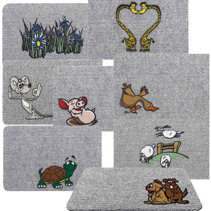 RUBBER HAMAT FIGURES 40X60 CM.