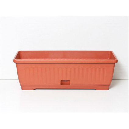 PLASTIC BOX 48CM RIB