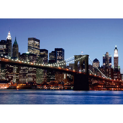 PHOTO WALLPAPER STANDARD 360X254 CM. 4 H. BROOKLYN BRIDGE